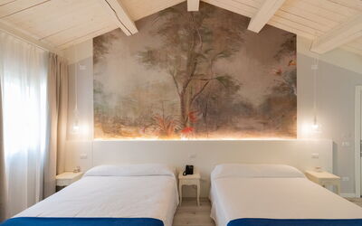 Relais Villa Mirandola: Autunno, Camera da letto, Estate, Primavera