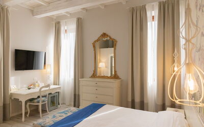 Relais Villa Mirandola: Autunno, Camera da letto, Estate, Primavera