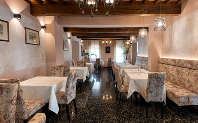 Relais Villa Mirandola: Autunno, Estate, Primavera, Sala da pranzo