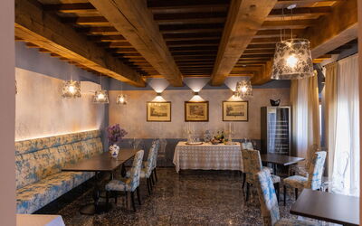 Relais Villa Mirandola: Autunno, Estate, Primavera, Sala da pranzo