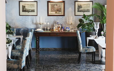 Relais Villa Mirandola: Autunno, Estate, Primavera, Sala da pranzo