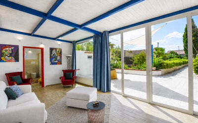 Villa Didymos: Herfst, Lente, Woonkamer, Zomer