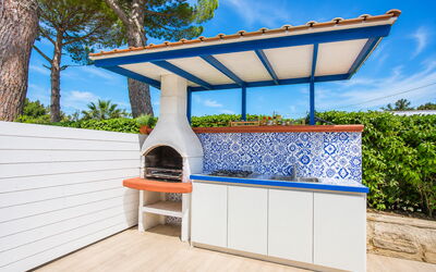 Villa Didymos: Balkon / terras / patio, Buitenkanten, Herfst, Lente, Zomer