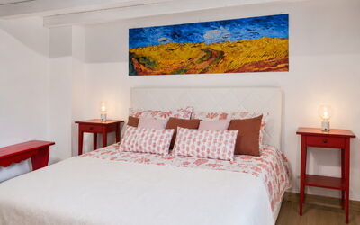 Villa Didymos: Herfst, Lente, slaapkamer, Zomer