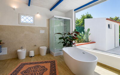 Villa Didymos: Badkamer, Herfst, Lente, Zomer