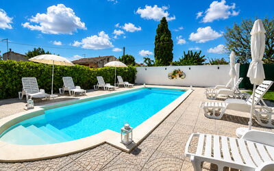 Villa Didymos: Herfst, Lente, Zomer, zwembad