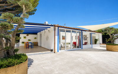 Villa Didymos: Balkon / terras / patio, Buitenkanten, Herfst, Lente, Zomer