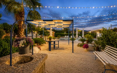 Villa Didymos: Balkon / terras / patio, Buitenkanten, Herfst, Lente, Zomer