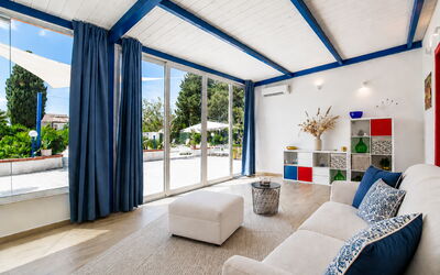 Villa Didymos: Herfst, Lente, Woonkamer, Zomer