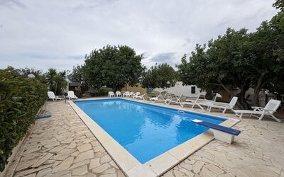 Casale Nardi: Autumn, Balcony / Terrace / Patio, Garden, Pool, Summer