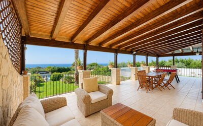 Villa Patrizia: Automne, Balcon / Terrasse / Patio, Été, Jardin, Printemps
