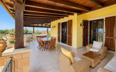 Villa Patrizia: Automne, Balcon / Terrasse / Patio, Été, Printemps