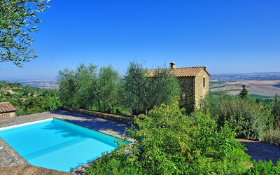 Villa Grimaldi: Piscina, Vista Panoramica
