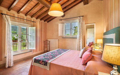 Villa Giuliano: chambre à coucher