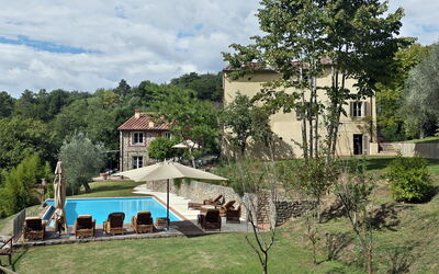 Villa Renè: Esterni, Giardino, Piscina