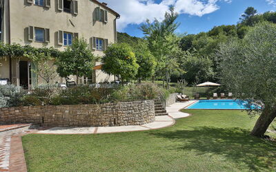 Villa Renè: Esterni, Giardino, Piscina