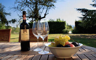 Il Rosino Alto: all'aperto, Giardino