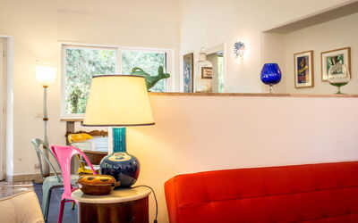 Villa Modiano: Salle à manger, Salon