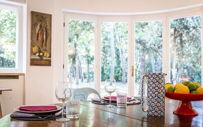 Villa Modiano: Salle à manger, Salon