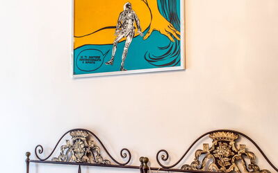 Villa Modiano: chambre à coucher