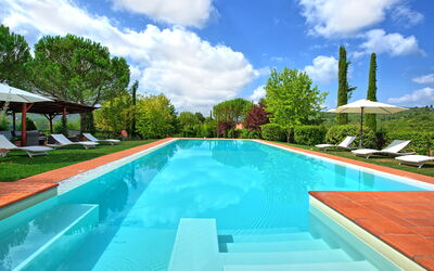 Villa Pastello: Estate, Piscina