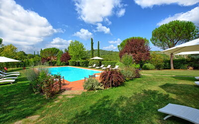 Villa Pastello: Giardino, Piscina
