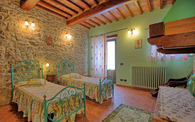 Villa Pastello: Camera da letto