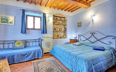 Villa Pastello: Camera da letto