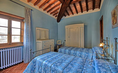 Villa Pastello: Camera da letto