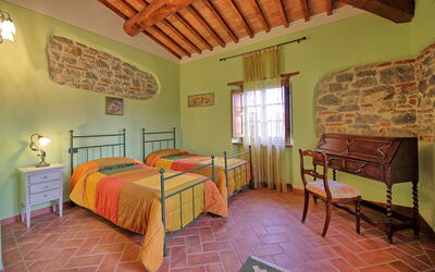 Villa Pastello: Camera da letto
