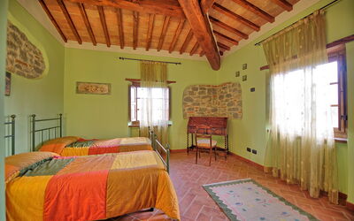 Villa Pastello: Camera da letto