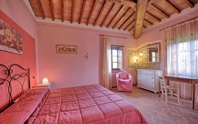 Villa Pastello: Camera da letto