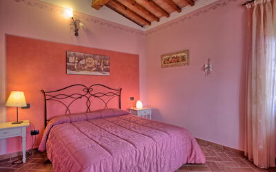Villa Pastello: Camera da letto