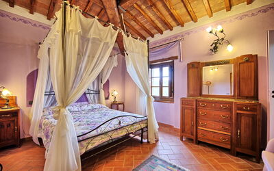 Villa Pastello: Camera da letto