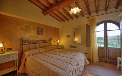 Villa Pastello: Camera da letto