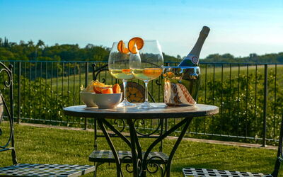 Villa Adorno: Esterni, Vista Panoramica