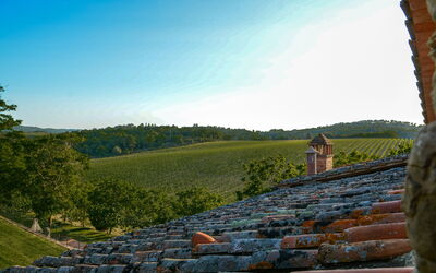 Villa Adorno: Esterni, Vista Panoramica