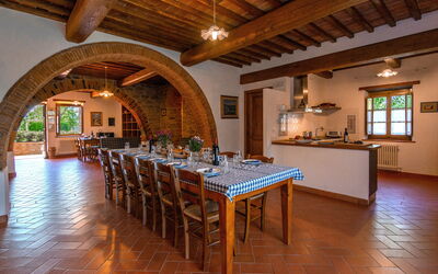 Villa Adorno: Sala da pranzo, Soggiorno