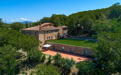 Villa Adorno: Esterni, Giardino