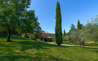 Villa Adorno: Esterni, Giardino