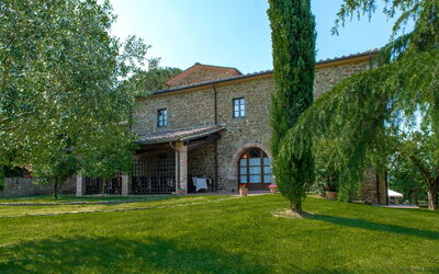 Villa Adorno: Esterni, Giardino