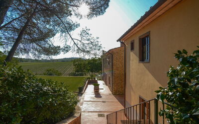 Villa Adorno: Esterni, Vista Panoramica