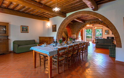 Villa Adorno: Sala da pranzo, Soggiorno, Stanza Comune