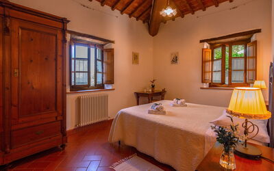 Villa Adorno: Camera da letto