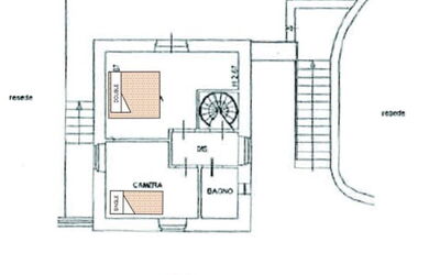 Villa Adorno: Planimetria