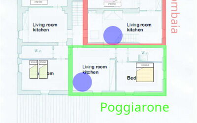 Villa Adorno: Planimetria