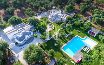 Favola dei Trulli | Sleeps 38: bassin, Été, Extérieur, Extérieurs, Printemps, Salle commune