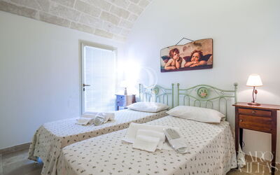 Favola dei Trulli: Trullo La Scaletta - Second bedroom with 2 single bed