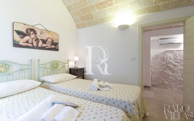 Favola dei Trulli: Trullo La Scaletta - Second bedroom with 2 single bed