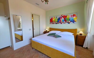 Casa Sergi: chambre à coucher